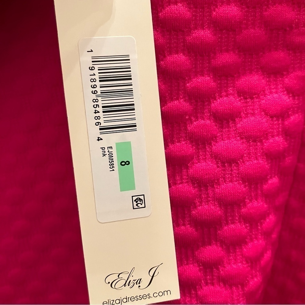 Ediza J hot pink career dress size 8 - Picture 9 of 11